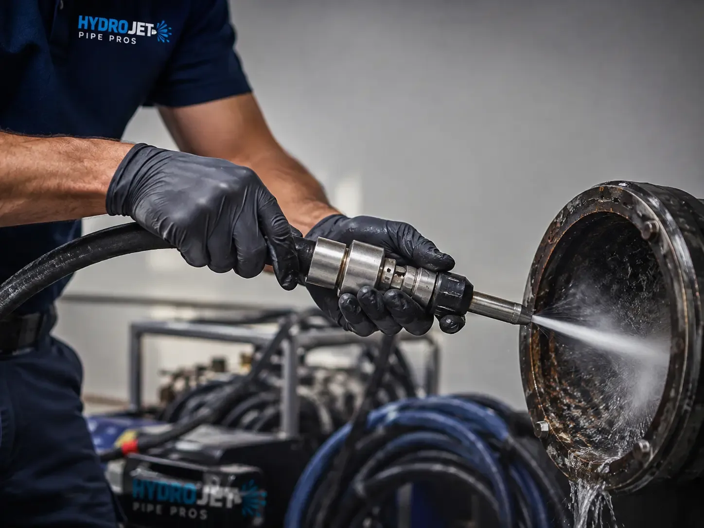 Hydro Jet Pipe Descaling in Yettem, CA
